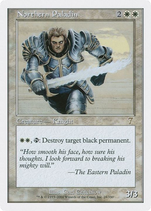 Northern Paladin in the group Magic the Gathering / Types / Creatures / Human at Proxyprinters.com (34683)