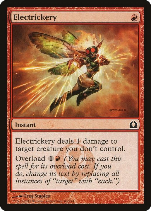 Electrickery in the group Magic the Gathering / Sets / Revised Edition at Proxyprinters.com (34695)