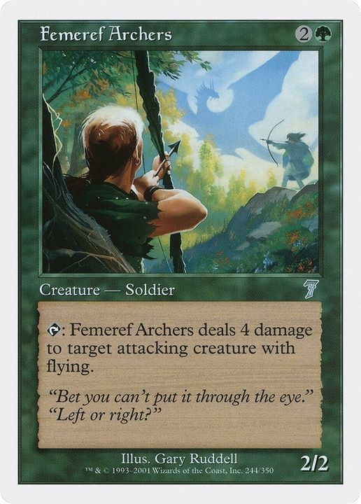 Femeref Archers in the group Magic the Gathering / Types / Creatures / Human at Proxyprinters.com (34696)