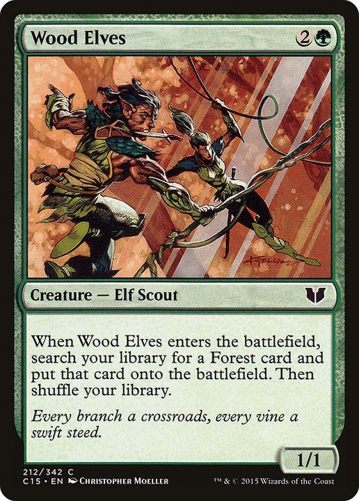 Wood Elves in the group Magic the Gathering / Types / Creatures / Elf at Proxyprinters.com (34700)