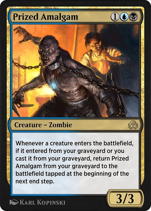 Prized Amalgam in the group Magic the Gathering / Types / Colors / Multicolors / B, U at Proxyprinters.com (34706)