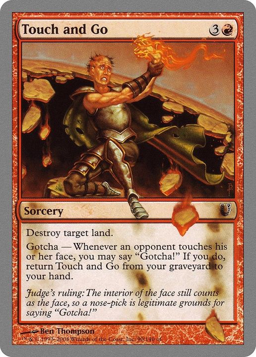 Touch and Go in the group Magic the Gathering / Types / Colors / Red at Proxyprinters.com (34721)