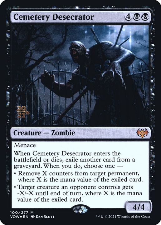 Cemetery Desecrator in the group Magic the Gathering / Types / Creatures / Zombie at Proxyprinters.com (34722)