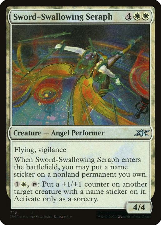 Sword-Swallowing Seraph in the group Advanced search at Proxyprinters.com (34739)