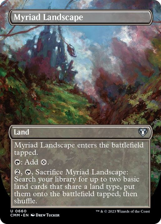 Myriad Landscape in the group Magic the Gathering / Sets / Commander Masters at Proxyprinters.com (34745)