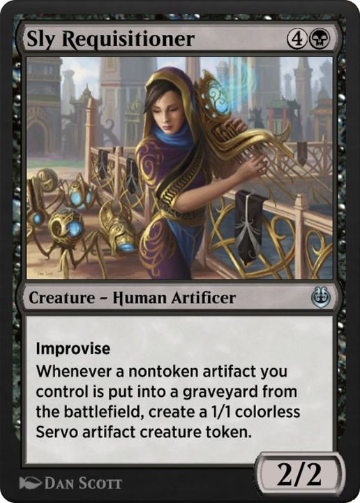 Sly Requisitioner in the group Magic the Gathering / Types / Creatures / Human at Proxyprinters.com (34764)