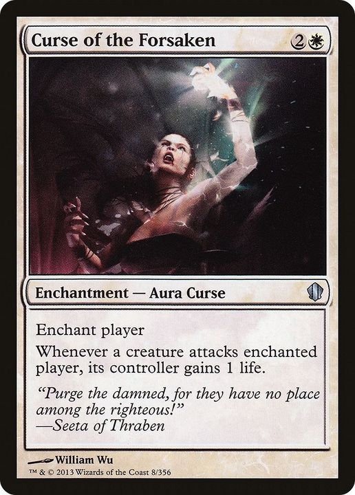 Curse of the Forsaken in the group Magic the Gathering / Types / Colors / White at Proxyprinters.com (34765)