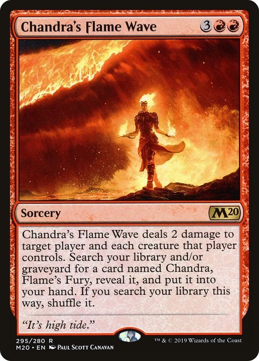 Chandra's Flame Wave in the group Magic the Gathering / Sets / Core Set 2020 at Proxyprinters.com (34772)