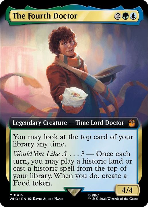 The Fourth Doctor in the group Magic the Gathering / Types / Colors / Multicolors / G, U at Proxyprinters.com (34783)