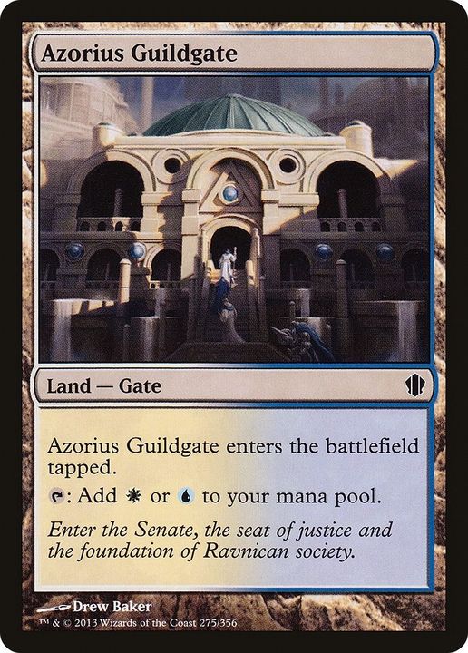 Azorius Guildgate in the group Magic the Gathering / Types / Colors / Colorless at Proxyprinters.com (3481)