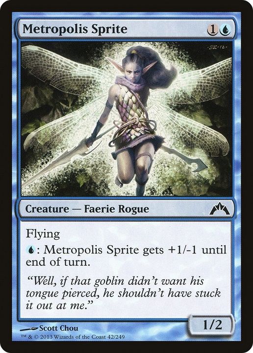 Metropolis Sprite in the group Magic the Gathering / Types / Colors / Blue at Proxyprinters.com (34812)