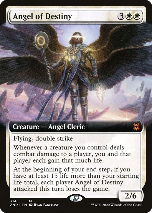 Angel of Destiny in the group Magic the Gathering / Types / Colors / White at Proxyprinters.com (34830)