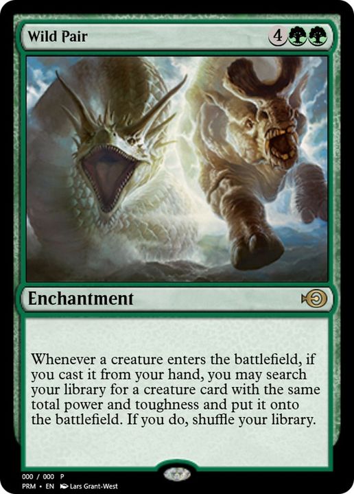 Wild Pair in the group Magic the Gathering / Types / Enchantment / Enchantment at Proxyprinters.com (34838)