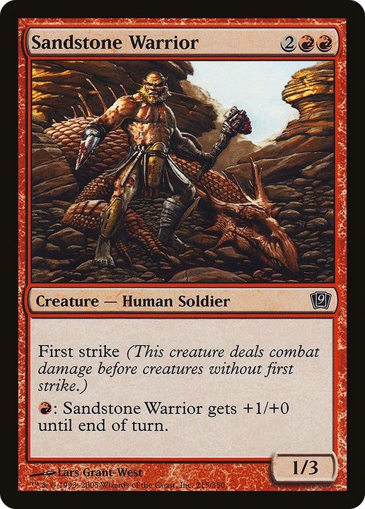 Sandstone Warrior in the group Singles at Proxyprinters.com (34848)