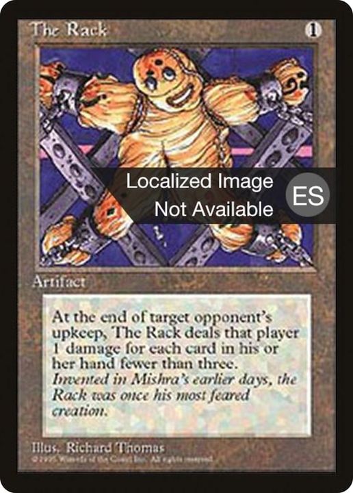 The Rack in the group Magic the Gathering / Sets / Fourth Edition Foreign Black Border at Proxyprinters.com (34854)