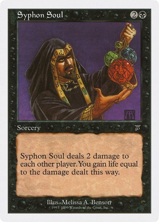 Syphon Soul in the group Magic the Gathering / Sets / Battle for Baldur's Gate Promos at Proxyprinters.com (34871)