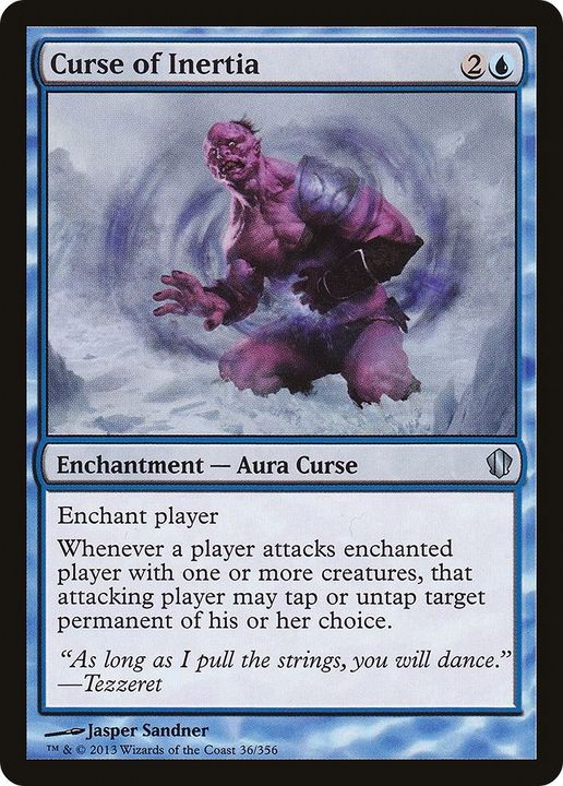 Curse of Inertia in the group Magic the Gathering / Types / Colors / Blue at Proxyprinters.com (34878)