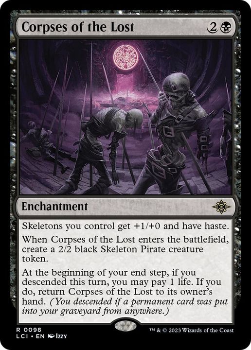 Corpses of the Lost in the group Magic the Gathering / Types / Enchantment / Enchantment at Proxyprinters.com (34892)