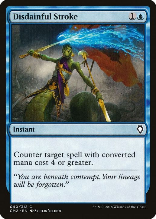 Disdainful Stroke in the group Magic the Gathering / Types / Colors / Blue at Proxyprinters.com (34895)