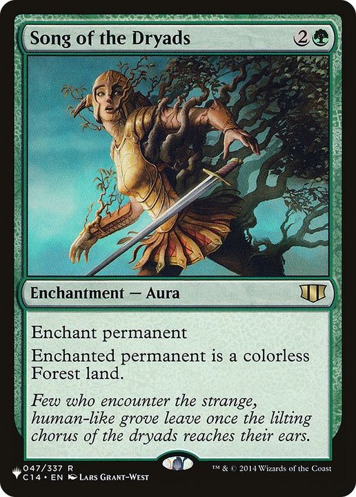 Song of the Dryads in the group Magic the Gathering / Sets / The List at Proxyprinters.com (349)