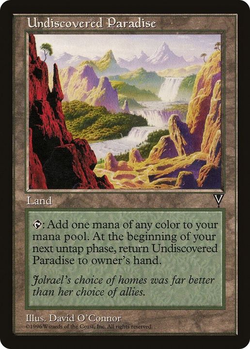 Undiscovered Paradise in the group Magic the Gathering / Types / Colors / Colorless at Proxyprinters.com (34904)