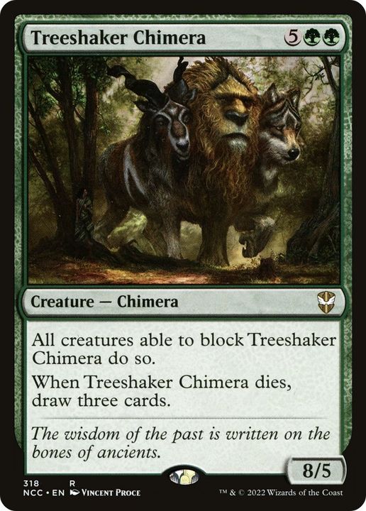 Treeshaker Chimera in the group Magic the Gathering / Types / Colors / Green at Proxyprinters.com (34915)