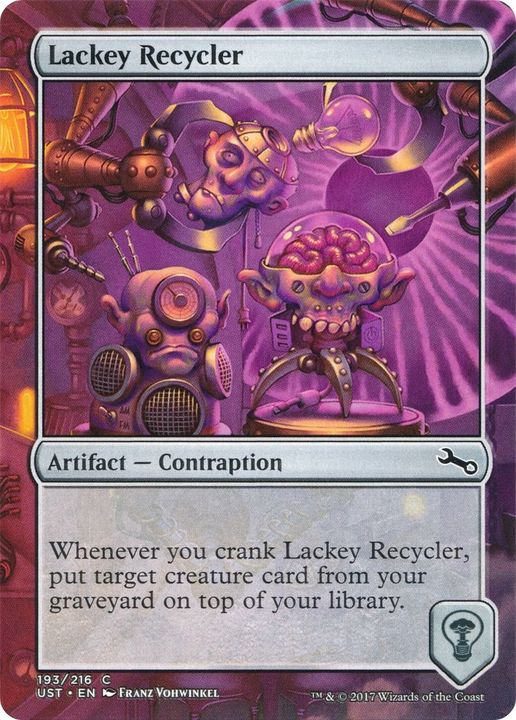 Lackey Recycler in the group Magic the Gathering / Sets / Unstable Promos at Proxyprinters.com (34928)