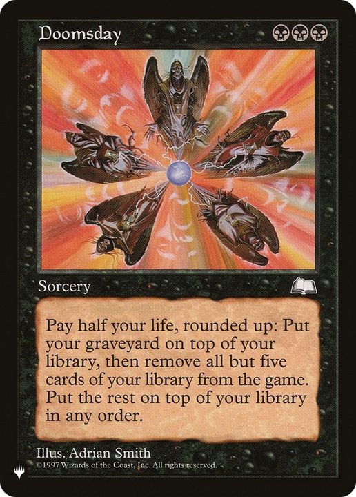 Doomsday in the group Magic the Gathering / Types / Colors / Black at Proxyprinters.com (34936)