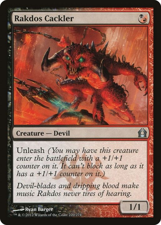 Rakdos Cackler in the group Advanced search at Proxyprinters.com (34943)