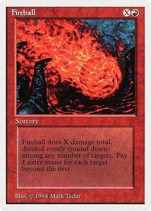 Fireball in the group Magic the Gathering / Types / Colors / Red at Proxyprinters.com (34968)