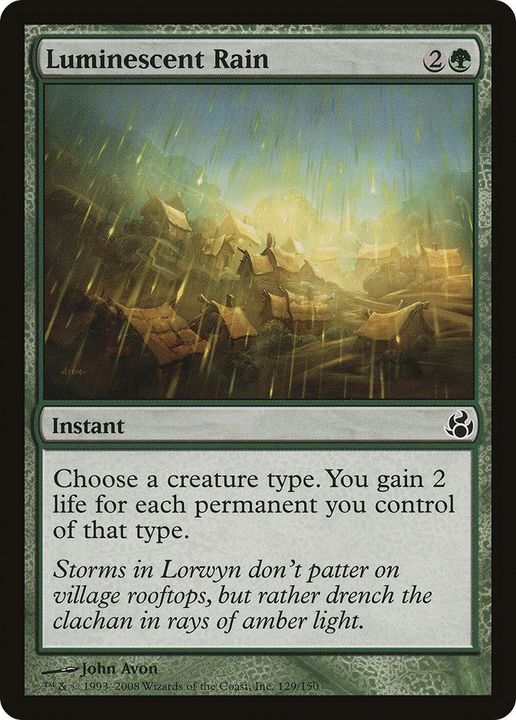 Luminescent Rain in the group Magic the Gathering / Types / Colors / Green at Proxyprinters.com (34970)