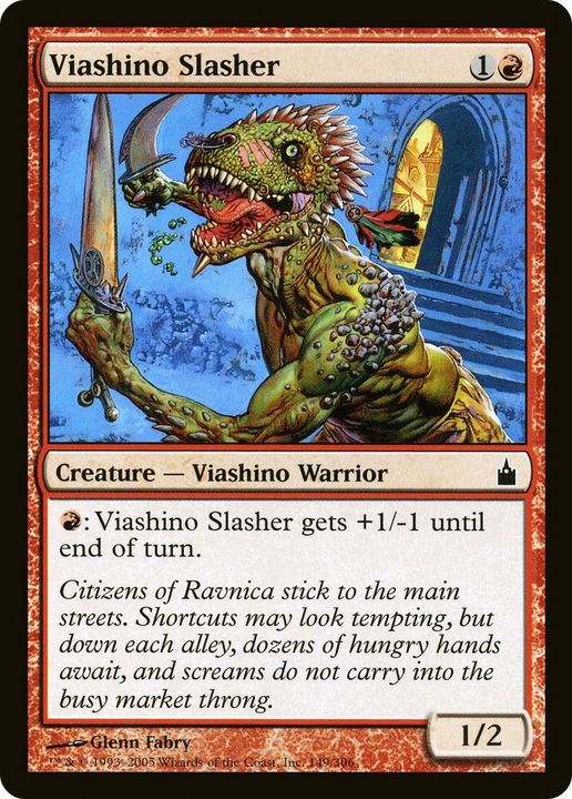 Viashino Slasher in the group Magic the Gathering / Types / Creatures / Warrior at Proxyprinters.com (34978)