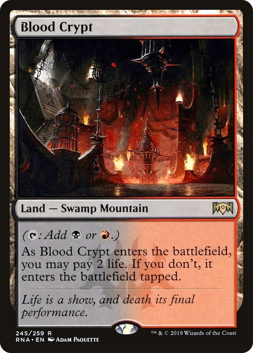 Blood Crypt in the group Magic the Gathering / Sets / Ravnica Remastered at Proxyprinters.com (34992)