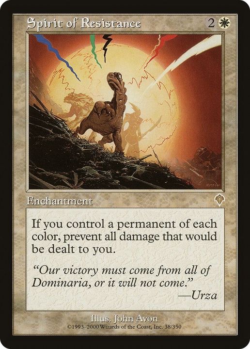 Spirit of Resistance in the group Magic the Gathering / Types / Enchantment / Enchantment at Proxyprinters.com (35008)