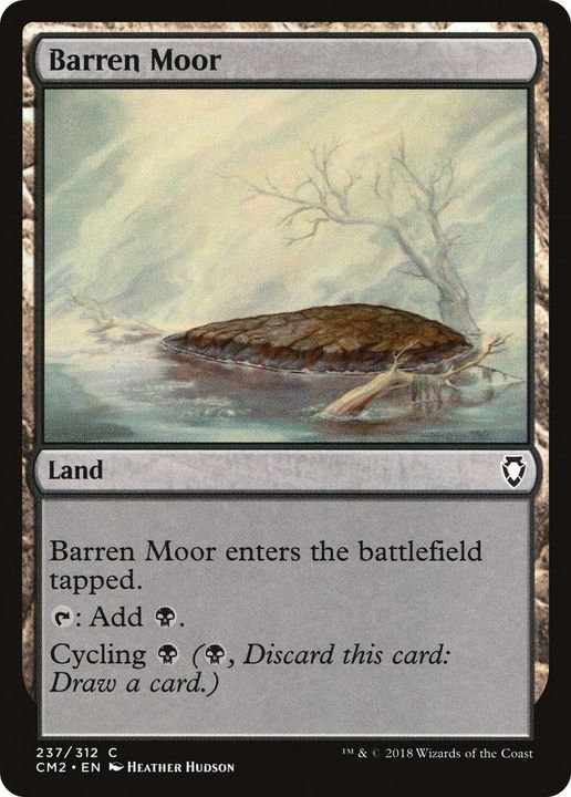 Barren Moor in the group Magic the Gathering / Sets / Commander Anthology Volume II at Proxyprinters.com (35011)