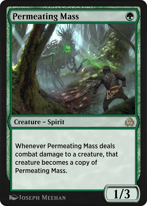 Permeating Mass in the group Magic the Gathering / Types / Colors / Green at Proxyprinters.com (35012)