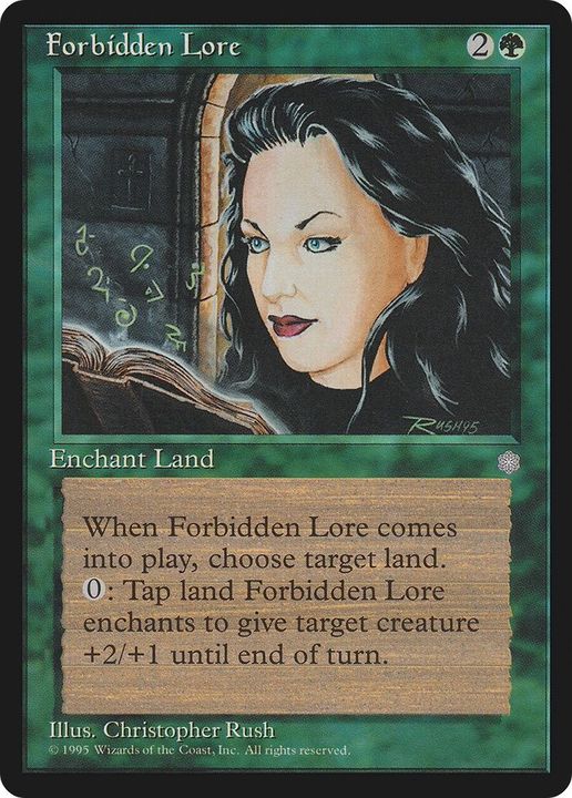 Forbidden Lore in the group Magic the Gathering / Types / Colors / Green at Proxyprinters.com (35023)