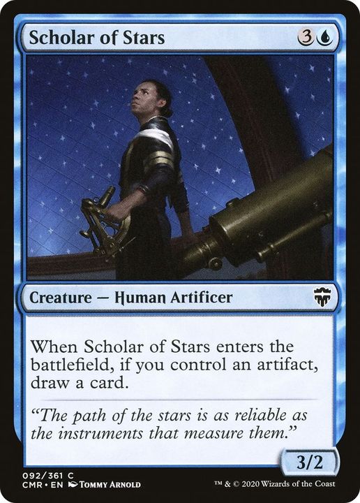 Scholar of Stars in the group Magic the Gathering / Types / Creatures / Human at Proxyprinters.com (35029)