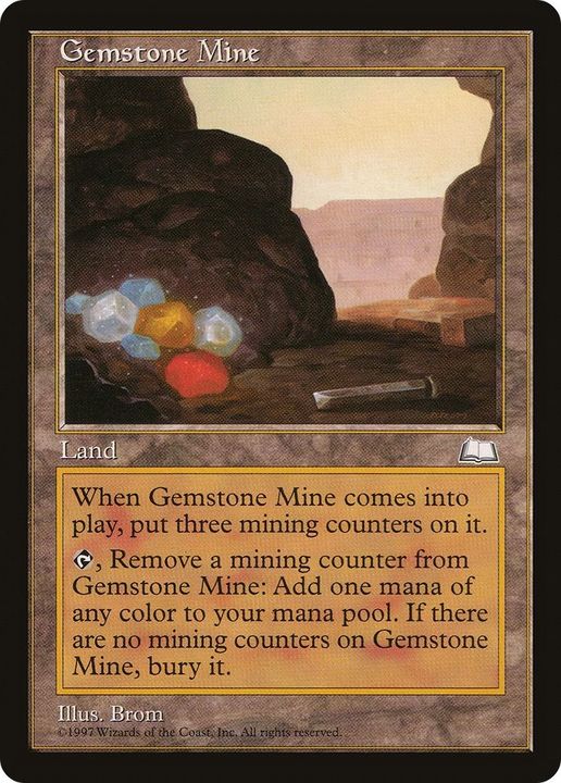 Gemstone Mine in the group Magic the Gathering / Types / Colors / Colorless at Proxyprinters.com (3503)