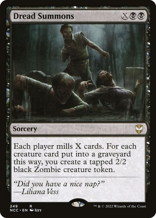 Dread Summons in the group Magic the Gathering / Types / Colors / Black at Proxyprinters.com (35038)