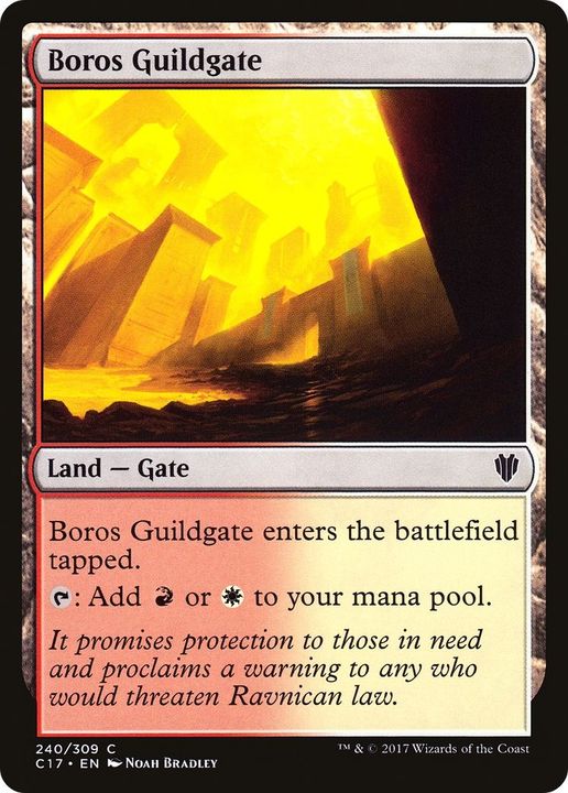 Boros Guildgate in the group Magic the Gathering / Types / Colors / Colorless at Proxyprinters.com (3504)