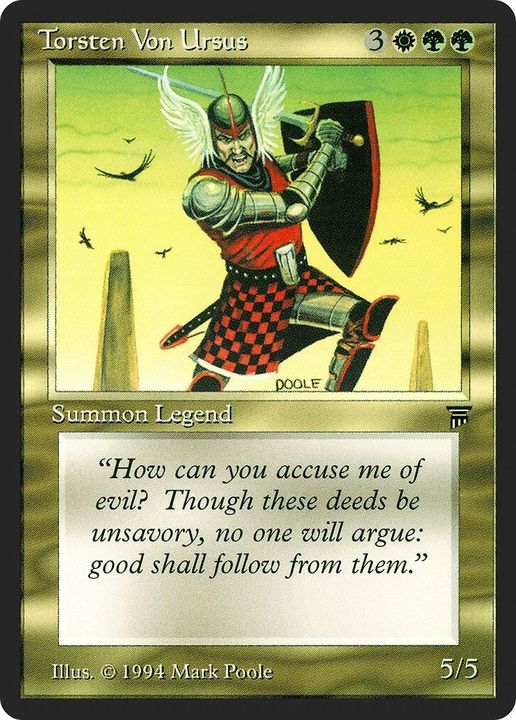 Torsten Von Ursus in the group Magic the Gathering / Sets / Legends at Proxyprinters.com (35050)