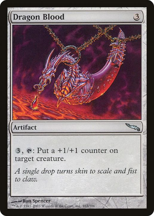 Dragon Blood in the group Magic the Gathering / Sets / Mirrodin Promos at Proxyprinters.com (35061)