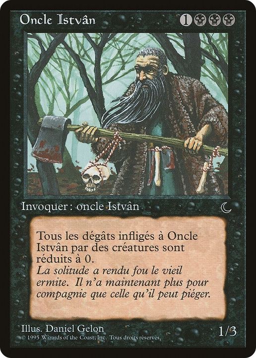 Uncle Istvan in the group Magic the Gathering / Types / Creatures / Human at Proxyprinters.com (35090)