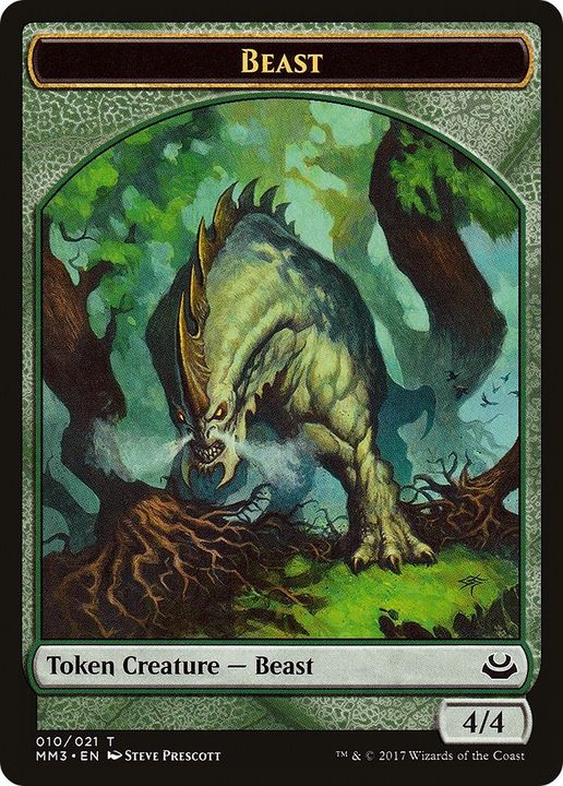 Beast in the group Magic the Gathering / Types / Colors / Green at Proxyprinters.com (35097)