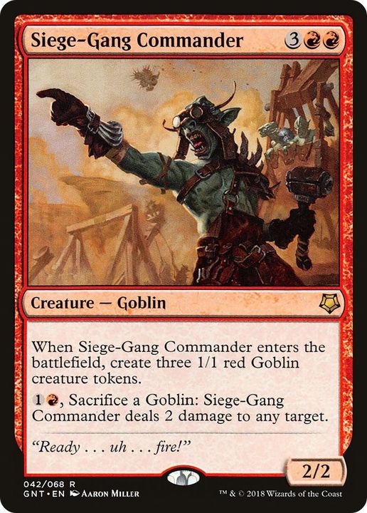 Siege-Gang Commander in the group Singles at Proxyprinters.com (35104)