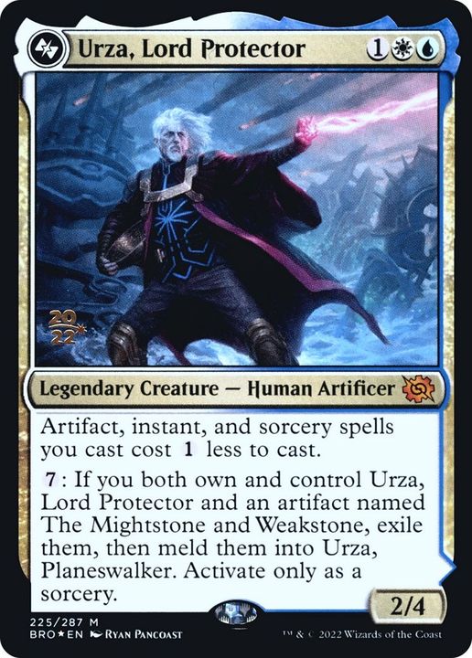 Urza, Lord Protector in the group Magic the Gathering / Types / Colors / Multicolors / U, W at Proxyprinters.com (35108)