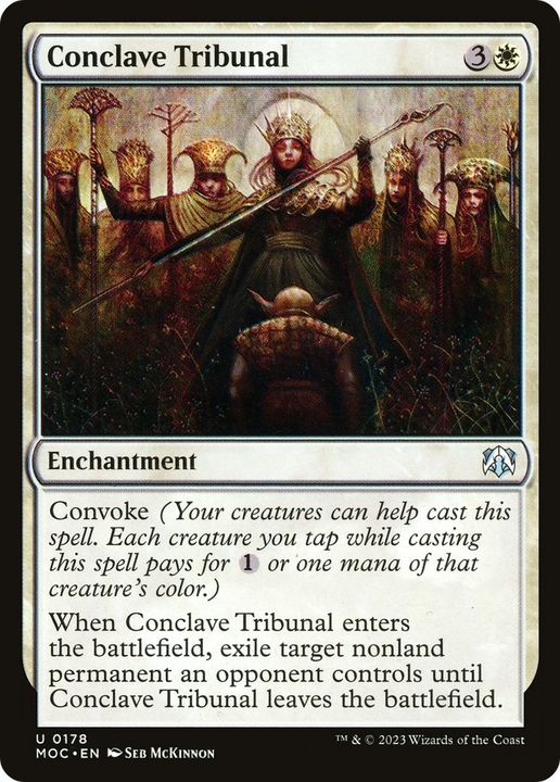 Conclave Tribunal in the group Magic the Gathering / Types / Enchantment / Enchantment at Proxyprinters.com (35119)