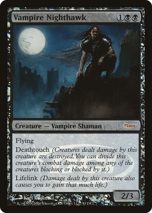 Vampire Nighthawk in the group Magic the Gathering / Types / Colors / Black at Proxyprinters.com (35121)