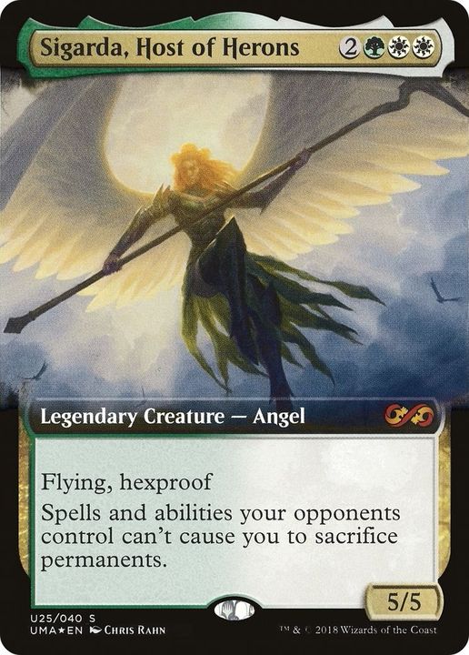 Sigarda, Host of Herons in the group Magic the Gathering / Types / Colors / Multicolors / G, W at Proxyprinters.com (35150)